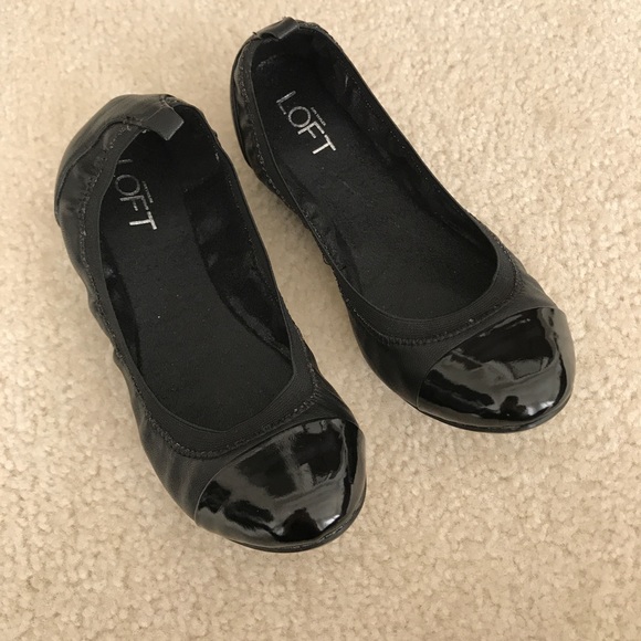 LOFT Shoes - Loft Black Flats Size 7